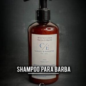 Shampoo para Barba y Bigote 250ml - Classic & Essential: Limpieza y Cuidado Superior